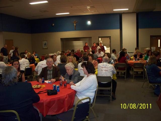 Banquet attendees.
