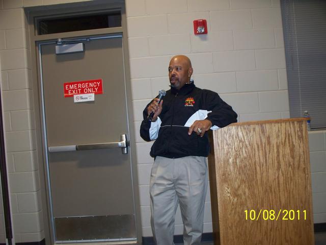 Keith &quot;Doc&quot; Patterson was the guest speaker at the banquet.