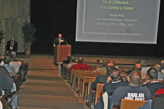 New SFM Ray Reynolds welcoming the group.  Photo by Dawn Beisner, FSTB